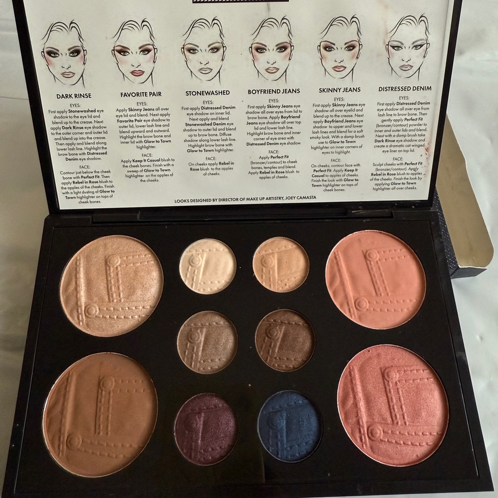 Ready to Wear NY- Denim Wear Collection Eyeshadow Palette New in Box